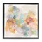 Stupell Industries Soft Abstract Watercolor Splash Framed Floater Canvas Wall Art